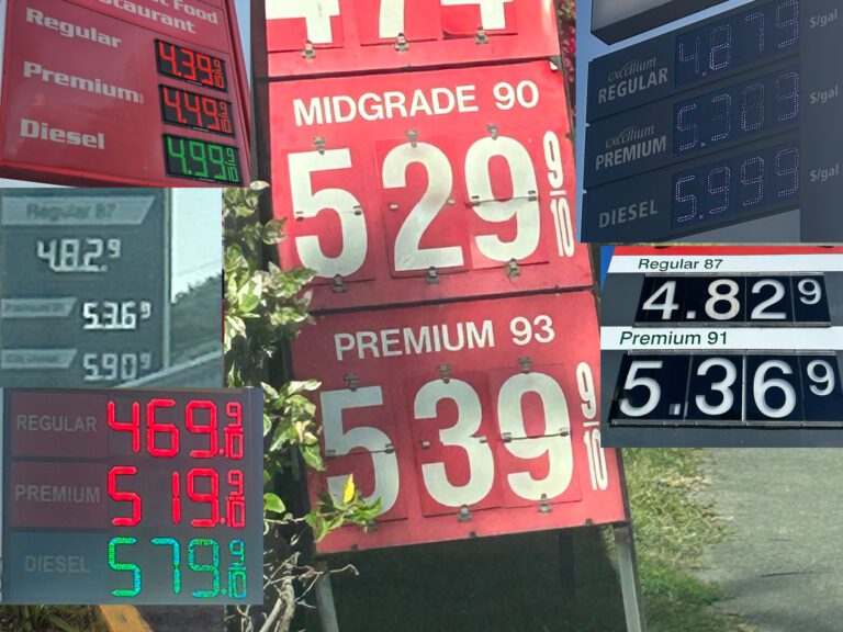 Fuel Prices Have Virgin Islanders Feeling Woozy