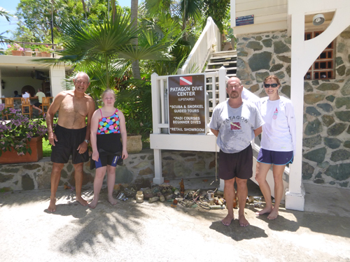 Patagon Dive Center at Caneel Bay Resort Host Underwater Cleanup for Earth Day
