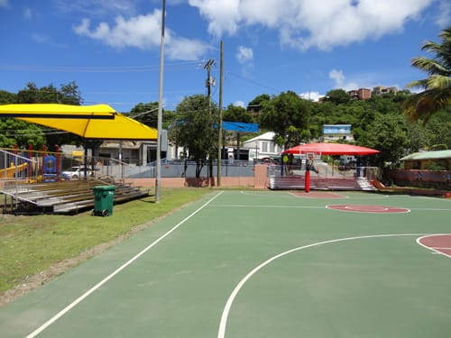 Basketball Court Almost Ready for Action!