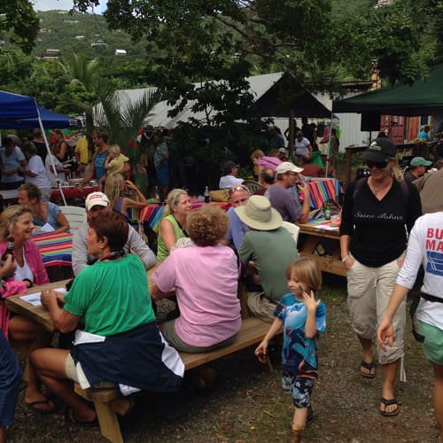 First CBCC Bizarre Bazaar Draws Hundreds to Coral Bay, Raises More Than $5,000