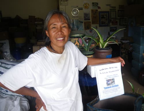 Donate to Philippines Relief Fund at Coral Bay Garden Center
