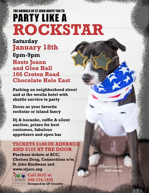 Party Like a Rock Start at Animal Care Center Gala Tonight!
