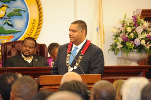 Governor deJongh Delivers State of the Territory Address