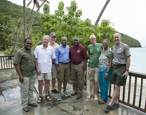 Garrison Brings V.I. National Park Gift of Marsh Family’s Estate Maho Bay Land