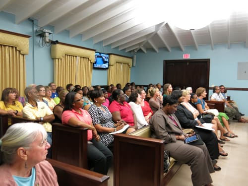Few Residents Take Mike at Legislature Education Committee Meeting