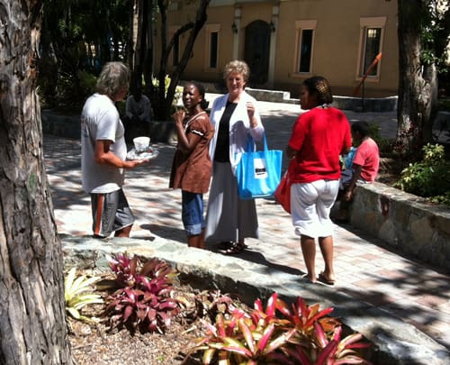 Irish Angel of Mercy Seeks To Organize Shelter for Cruz Bay’s Homeless People