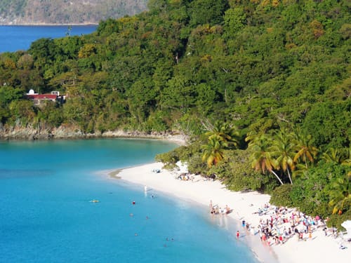 Couples Say  “I Do” Again on Trunk Bay