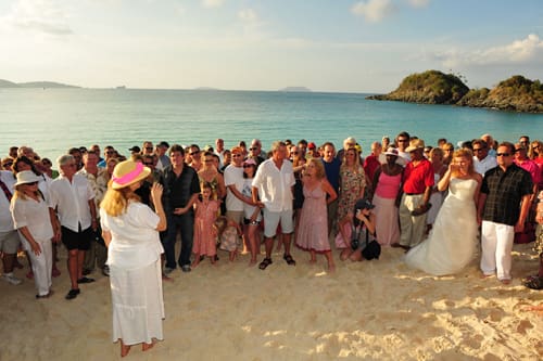 Couples Invited to Celebrate Valentine’s Day by Getting Married All Over Again at Trunk Bay