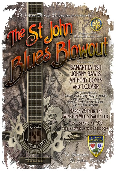 First Annual St. John Blues Blowout March 29 at Winston Wells Ball Field