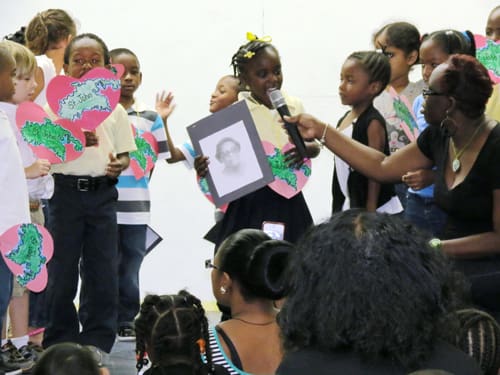 Sprauve School Honors Local and National Leaders at Black History Month Program