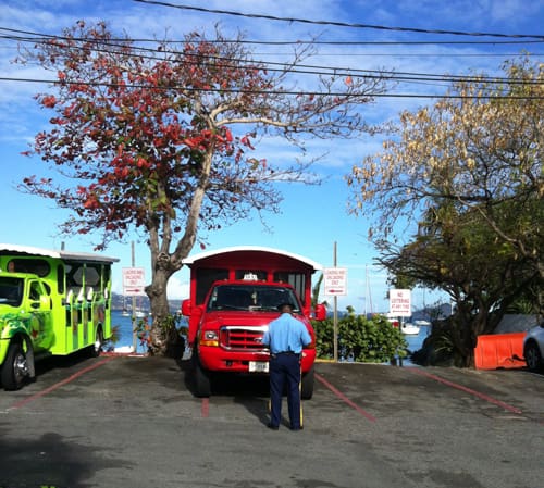 “Licensed Villa Company” Parking Only!