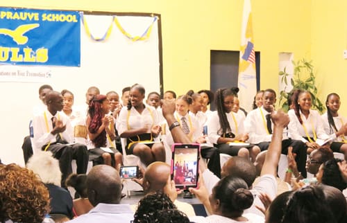 Twenty-three Eighth Graders Honored at JESS Promotional Ceremony