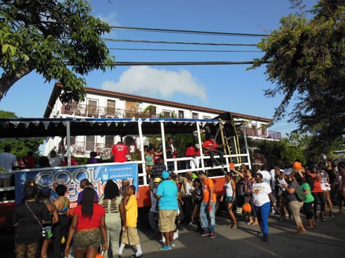 Early Morning Crowd Celebrates J’Ouvert