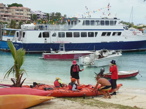 Cruz Bay Kayak Launch