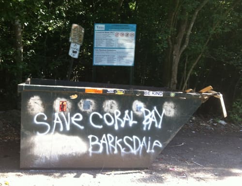 Marina Plans Anger Graffiti Artist