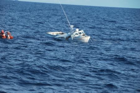 Coast Guard Cutter Involved in Collision with Fishing Vessel Off Puerto Rico