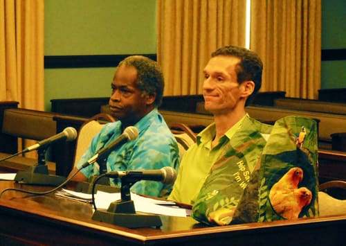 Bill To Ban Disposable Plastic Shopping Bags Draws Two Passionate, Convincing Testifiers