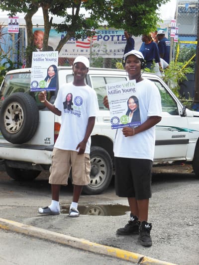 Elections Officials Take Time To Make Every Vote Count on St. John