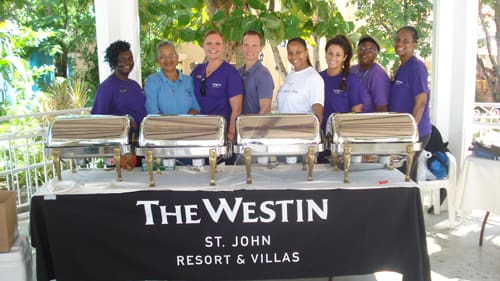Westin Employees Volunteer To Assist Program Serving Homeless Population