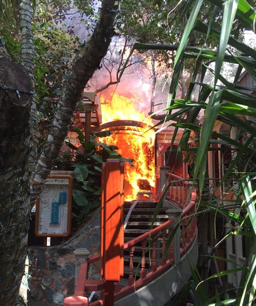 Mongoose Junction Shopping Center Morning Fire Guts Second Floor Stores and Floods Ground Level Businesses