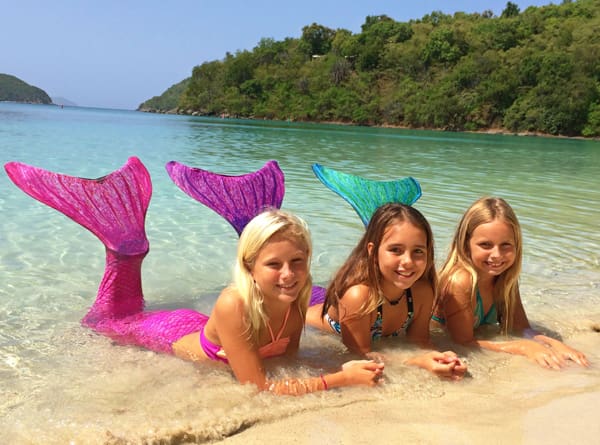 Mermaids Spotted on St. John: Crystal D’Abbraccio Brings Dreams Alive with Mermaid Swim VI