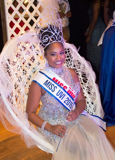 Katherine Callwood Crowned Miss University of the Virgin Islands 2015-2016