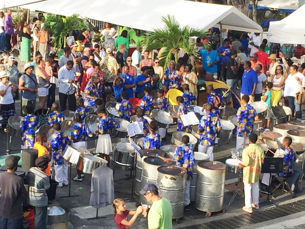 Vibrant Sounds From Pan-O-Rama  Ring in 2015 St. John Festival