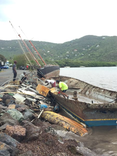 Storms Leave More Flotsam and Jetsam As CBCC Prepares To Remove Wrecks