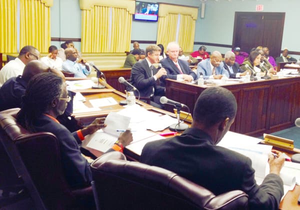 Legislature Starts Pension System Discussion at Full Senate Hearing in St. John Chambers