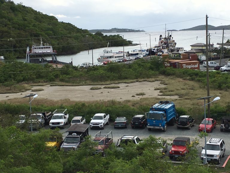 “Gravel Lot” in Cruz Bay Approved for Parking (Get ready to pay for parking)