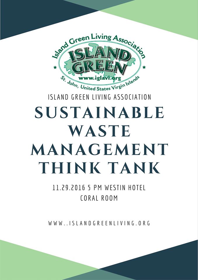 IGLA Invites the Public to Sustainability Think Tank of St. John