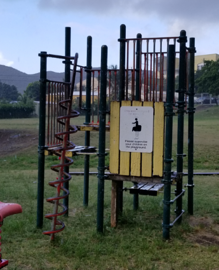 Westin Employees Volunteer to Patch Up Public School Playground