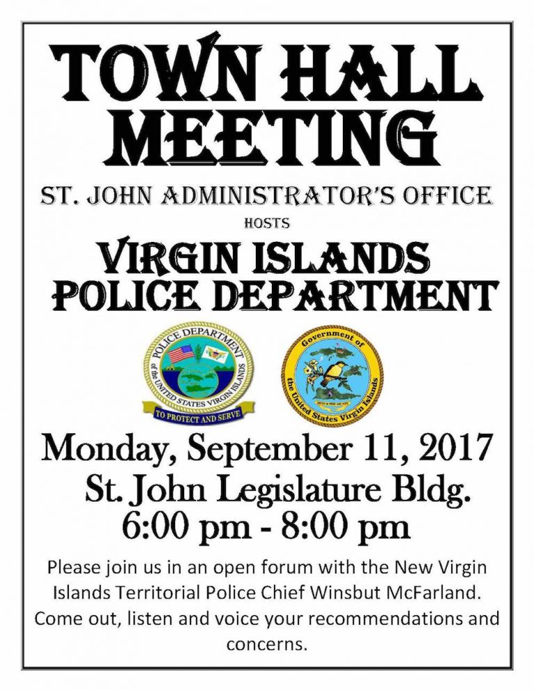 VIPD Town Hall Meeting Sept. 11