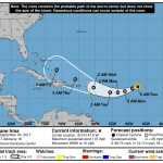 Sun Sept. 3 Irma Cone Map