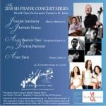 SJSA 2018 Sis Frank Concert Series