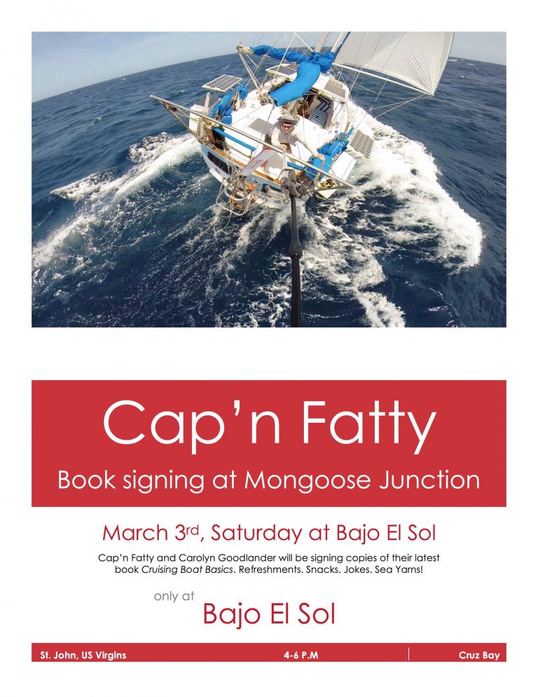 Bajo El Sol Book Signing Event with Author, Cap’n Fatty Goodlander