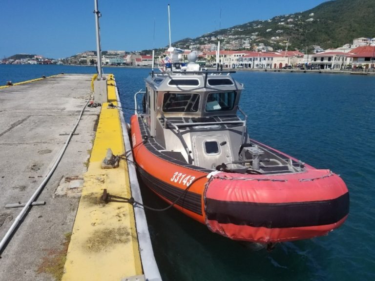 Coast Guard Rescues Boater from Steven Cay