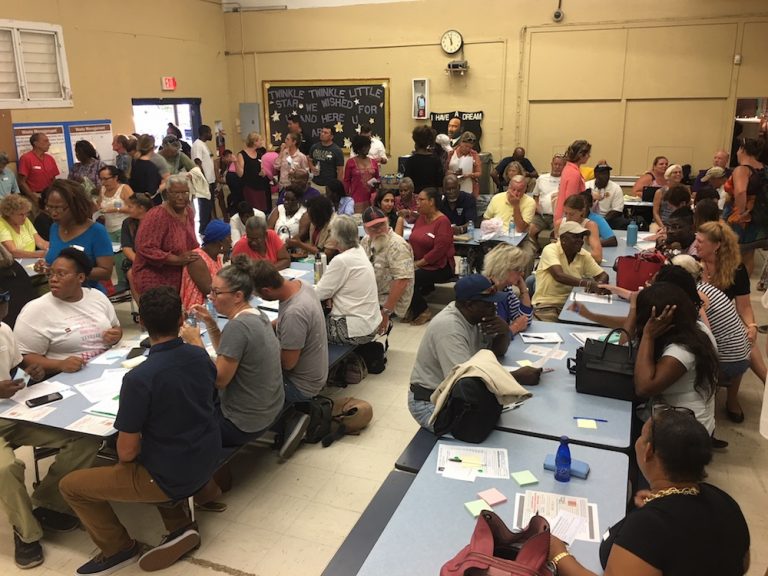 Recovery Task Force Meeting on St. John Grows Heated