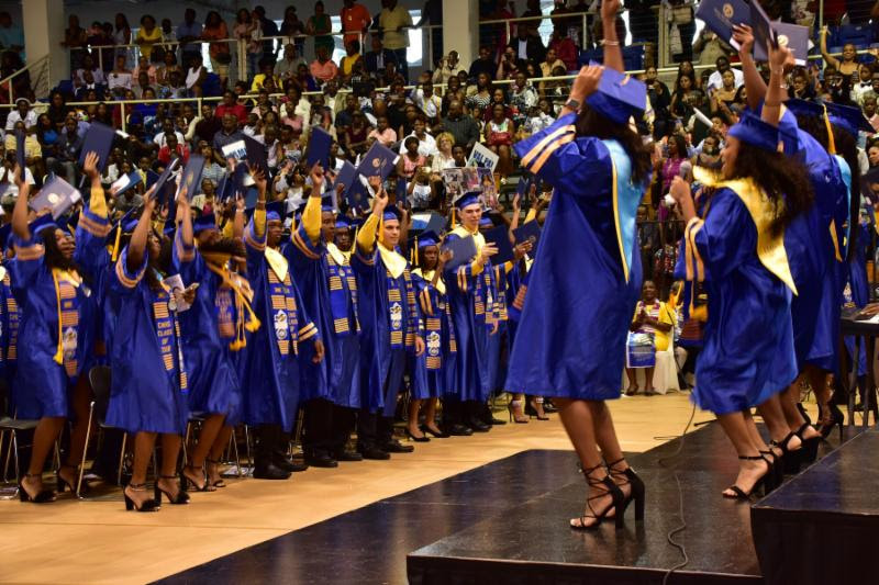 Graduation Day at Charlotte Amalie High School St. John Tradewinds News