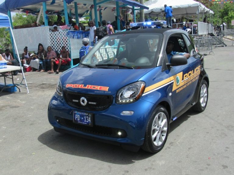 VIPD Smart Cars Debut at July 4th Parade