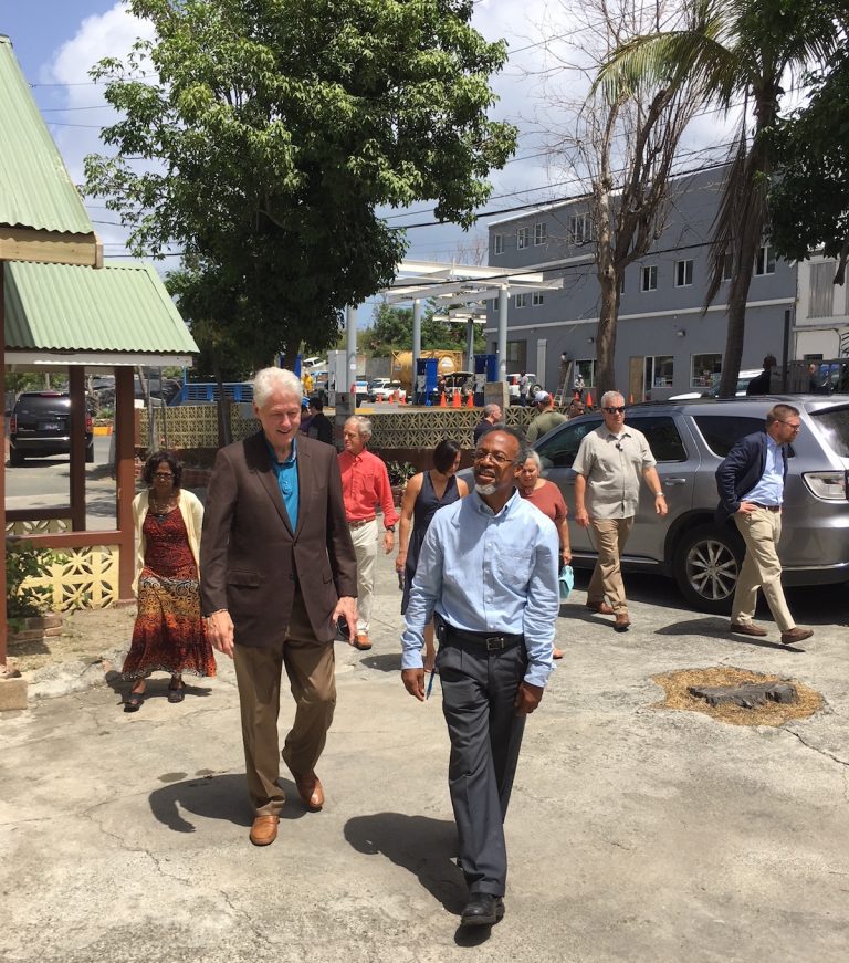 Clinton, Bloomberg, Expedia Announce Solar Projects on St. Thomas, St. John