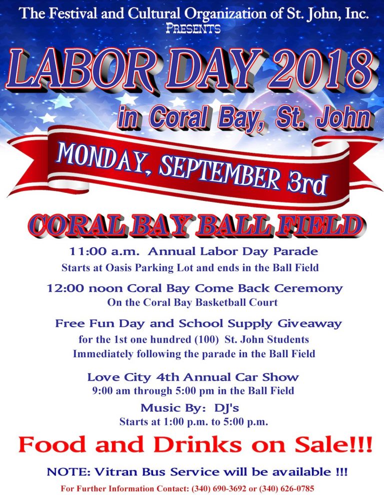 Labor Day Celebration in Coral Bay