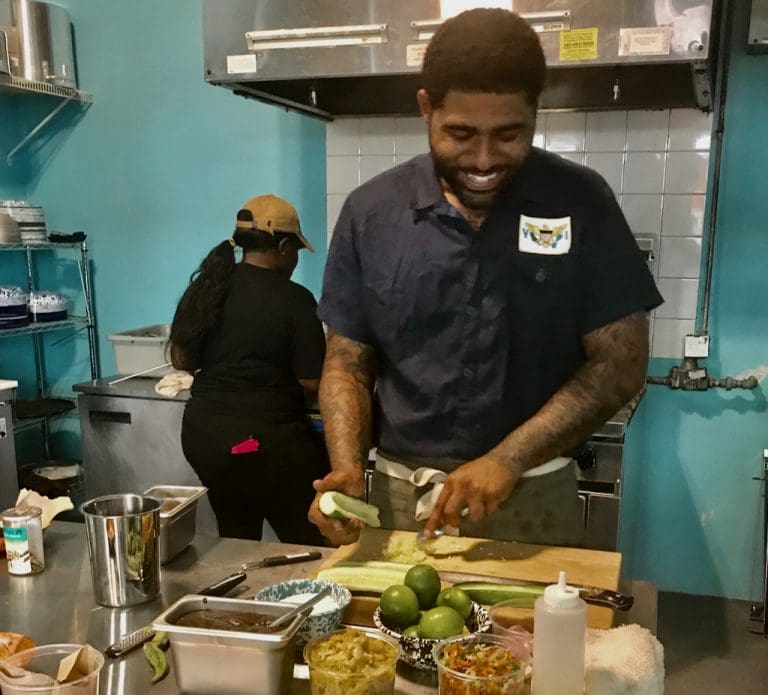 Chef Stridiron Opens Braata Restaurant in Frederiksted