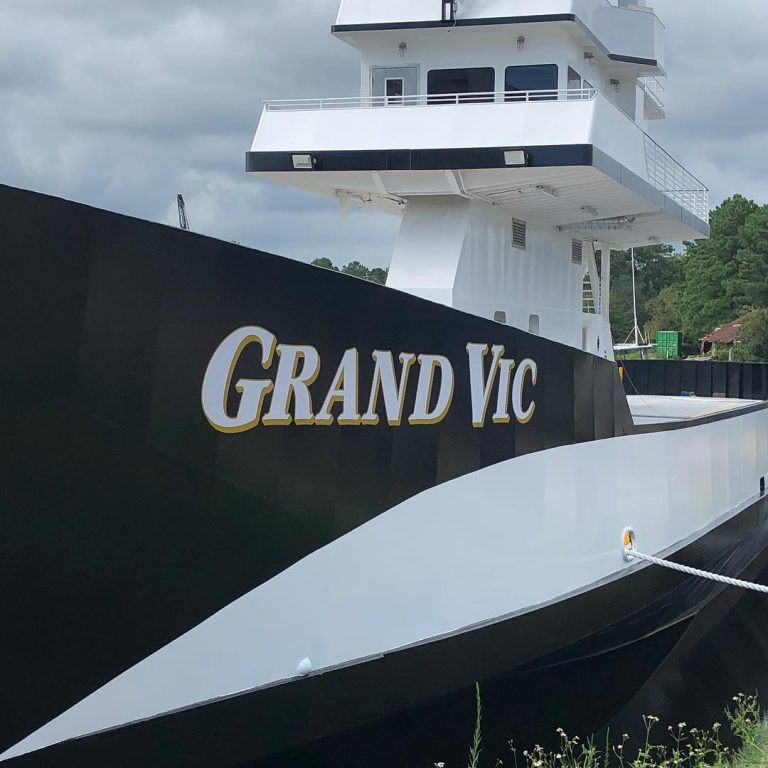 V.I. Has New Car Ferry; Board Gives Special Thanks