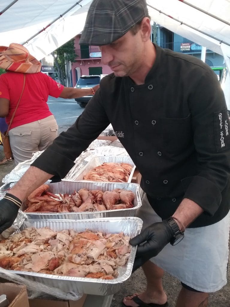 St. John Community Gets a Modest but Heartfelt Feast