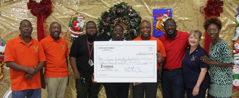 Rotary Club Donates $15,000 to IEKHS Music Department