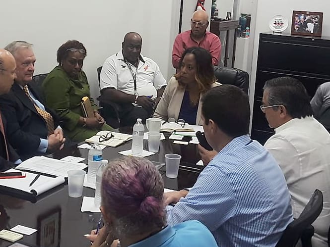 Plaskett Meets with Veterans Orgs