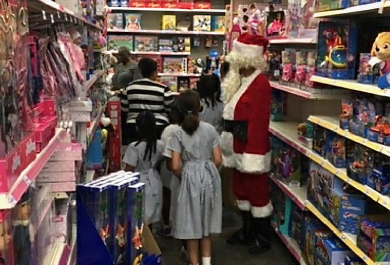 Everybody’s Santa: Charity Begins at the Mall