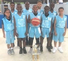 Small Fry Basketball Team Places 2nd at P.R. Invitational Tournament