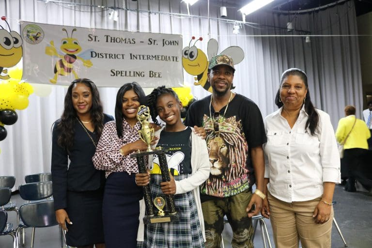 All Saints 7th Grader DaJahnelle Joseph Wins District Spelling Bee